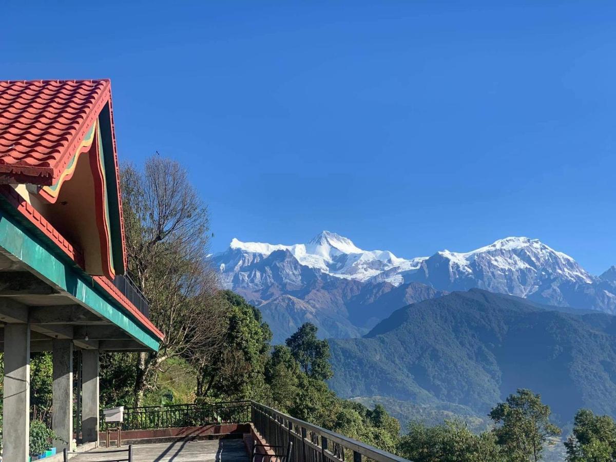 Superview Lodge Sarangkot Pokhara Bagian luar foto