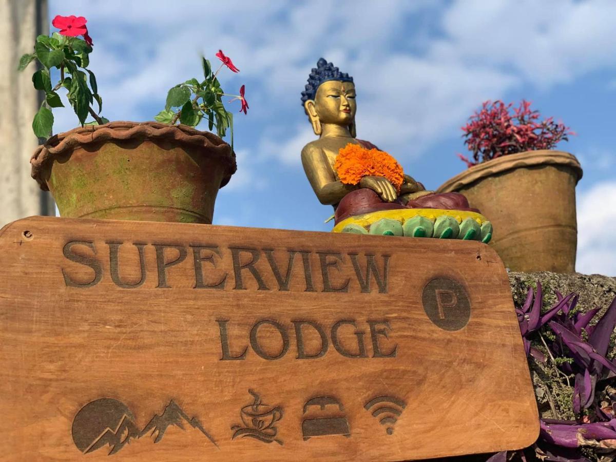 Superview Lodge Sarangkot Pokhara Bagian luar foto