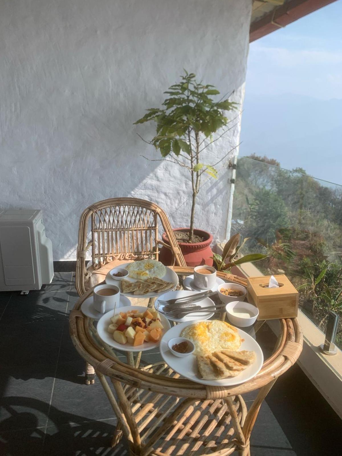 Superview Lodge Sarangkot Pokhara Bagian luar foto