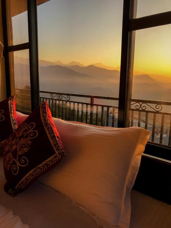 Superview Lodge Sarangkot Pokhara Bagian luar foto